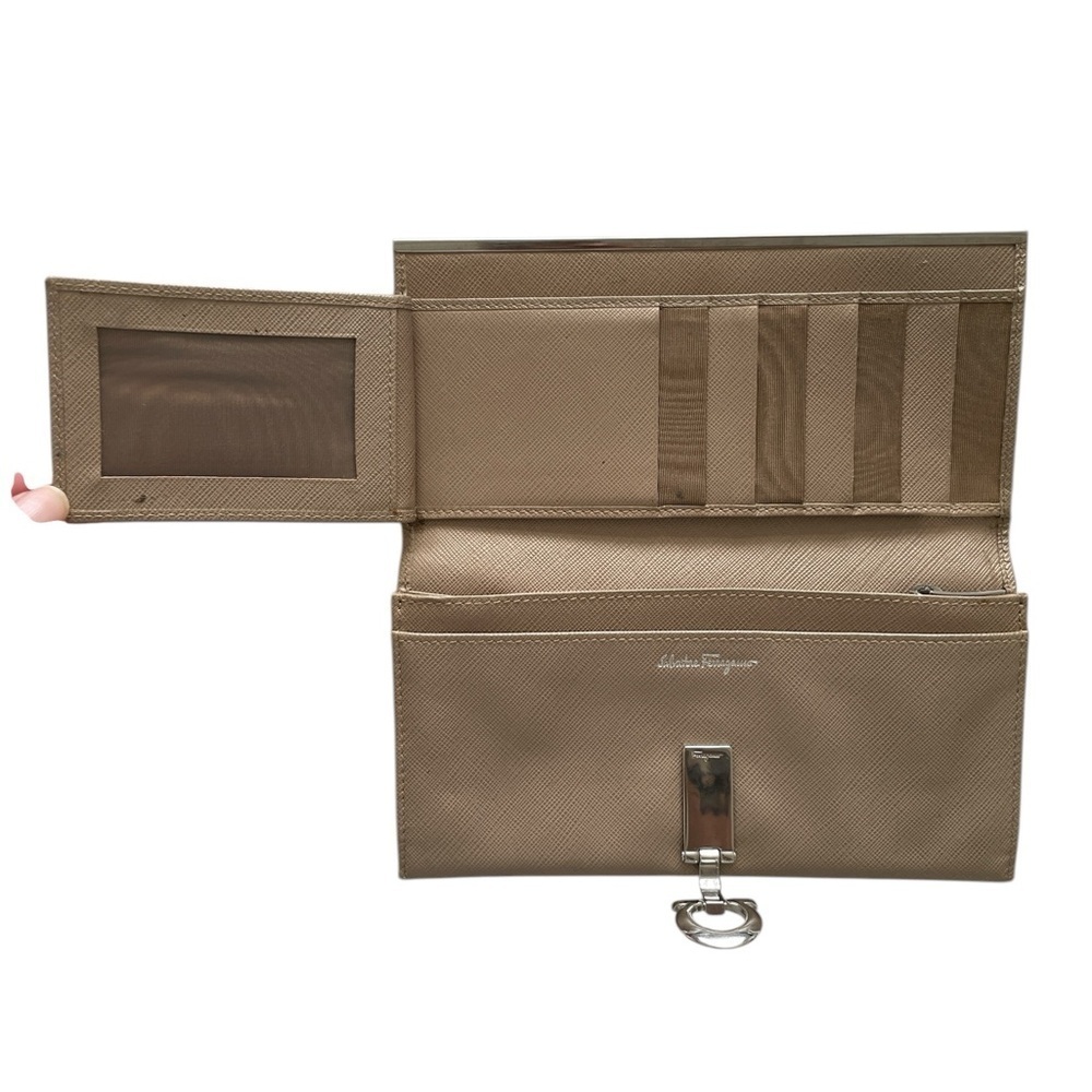 Salvatore Ferragamo Icona Clip Continental Wallet - Picture 7 of 14